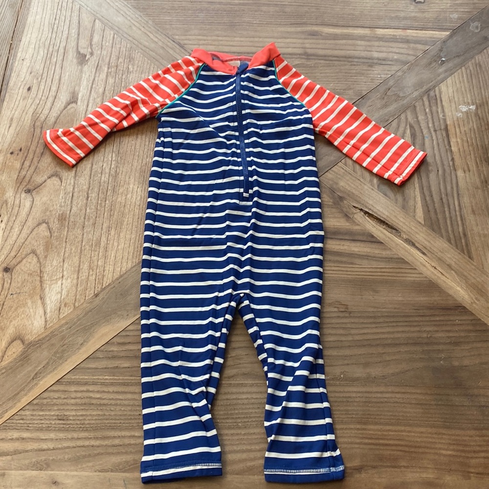 Mini Boden swim suit - great for keeping the sunburns away! Excellent shape!